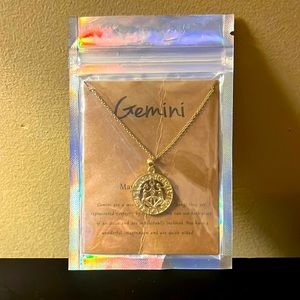 Gemini Zodiac Sign Necklace